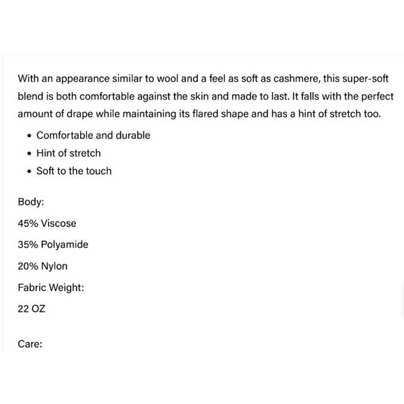 OGL Warm Cozy CashSoft Wool-like Flared Side Zip Maxi Skirt In Oatmeal Sz Medium - Picture 3 of 7